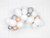 Balony Strong 23cm, Metallic Brt. Orange