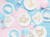 Balony Strong 23cm, Pastel Light Blue