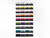 Rozety dekoracyjne, czerwony, 20-30cm
