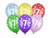 Balony 30cm, 7th Birthday, Metallic Mix	