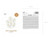 Balony 30cm, IHS, Metallic Pure White	