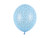 Balony 30cm, Kropki, Pastel Baby Blue