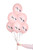 Balony 30 cm, Konik, Pastel Pale Pink	