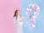 Balony Strong 12cm, Pastel Pure White