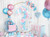 Balony Strong 12cm, Pastel Baby Pink