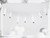 Balony Strong 12cm, Metallic Silver Snow