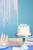 Świeczki urodzinowe Happy Birthday, 2.5 cm, biały