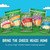 Frigo® Cheese Heads® Original Mozzarella String Cheese Snacks, 16 oz, 16 Count