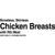 Boneless, Skinless Chicken Breasts, 4.7-6.1 lb Tray