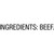 80% Lean / 20% Fat Ground Beef Chuck, 5 lb Roll, Fresh, All Natural*