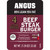 85% Lean / 15% Fat Angus Ground Beef Steak Burgers, 4 Count, 1.33 lb Tray, Fresh, All Natural*