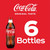 Coca-Cola Classic Soda Pop, 16.9 fl oz Bottles, 6 Pack