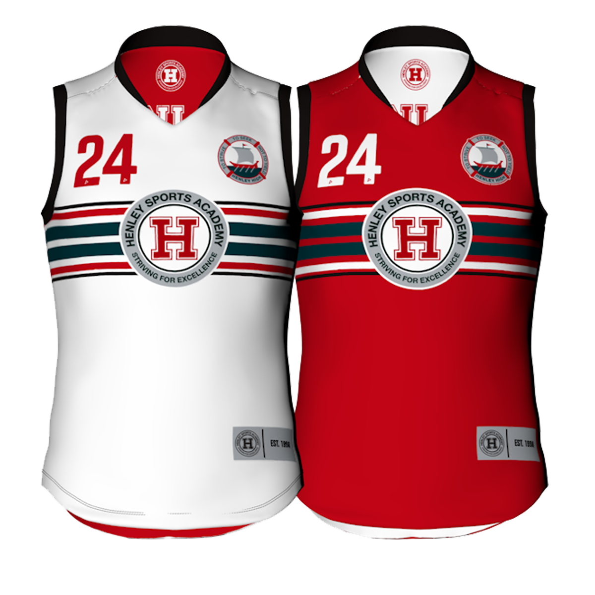 Henley High Sports Academy AFL Guernsey by ISC Sport