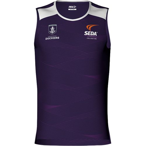 SEDA YR 11 TRAINING SINGLET MENS - FREMANTLE DOCKERS