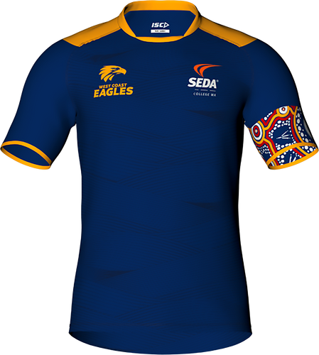 SEDA YR 12 PRAC TEE MENS - WEST COAST EAGLES