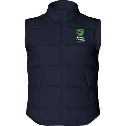 Sports College SA Padded Vest Womens - Staff