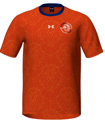 Sturt Lions FC Performance T-Shirt Mens - Orange