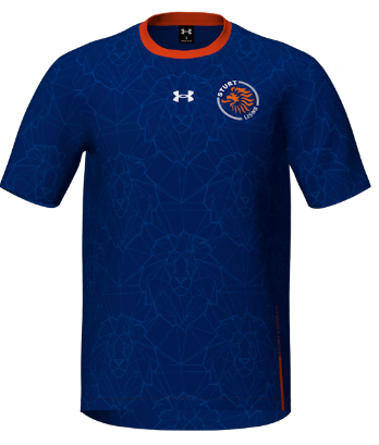 Sturt Lions FC Performance T-Shirt Mens - Blue