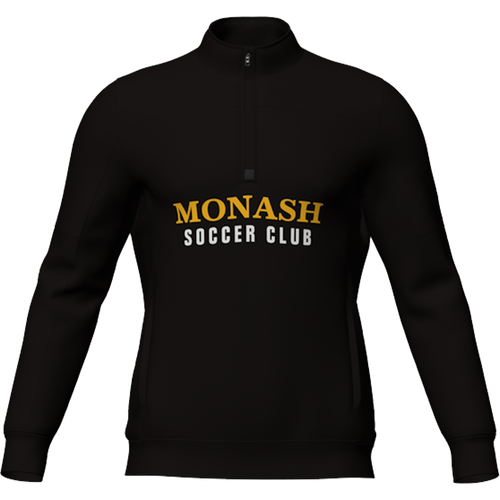 Monash Soccer Club Performance Qtr Zip Mens