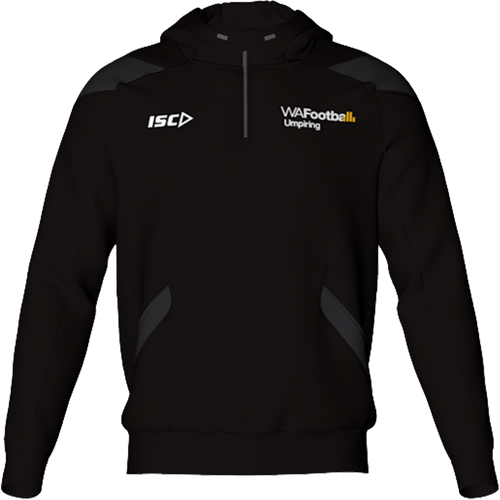 WAFL Umpires Qtr Zip Hoodie Womens
