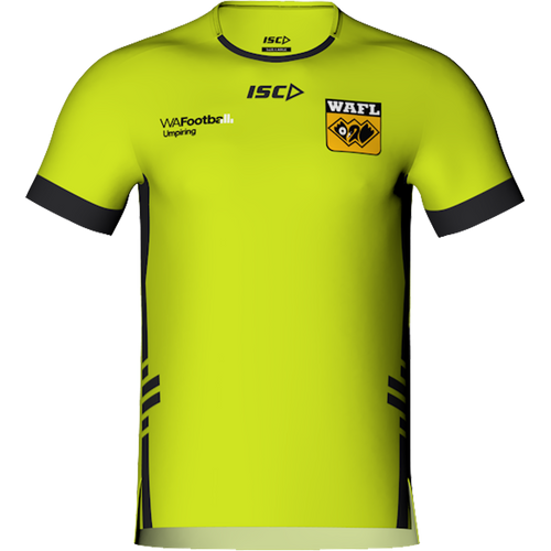 WAFL Field Umpires Training Tee Mens - Back Number