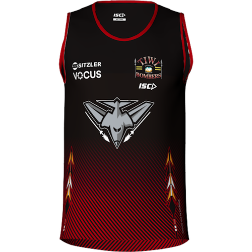 Tiwi Bombers FC Training Singlet Mens