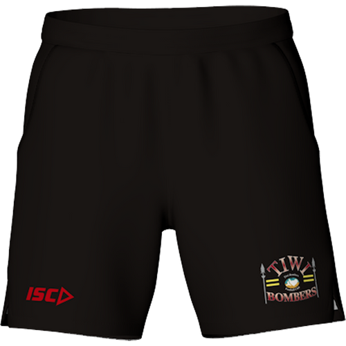 Tiwi Bombers FC Zipped Walk Shorts Mens