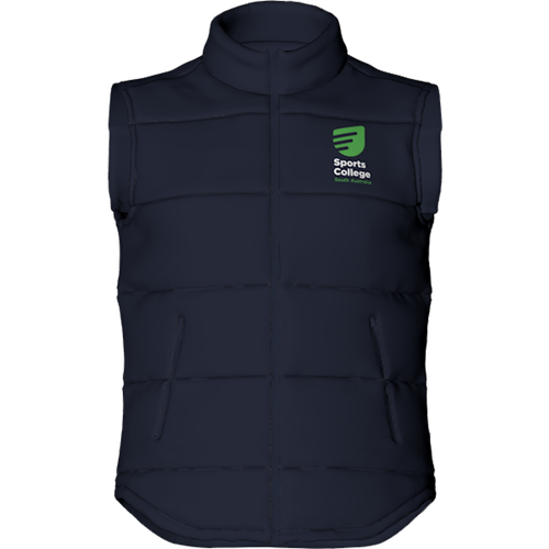 Padded vest front