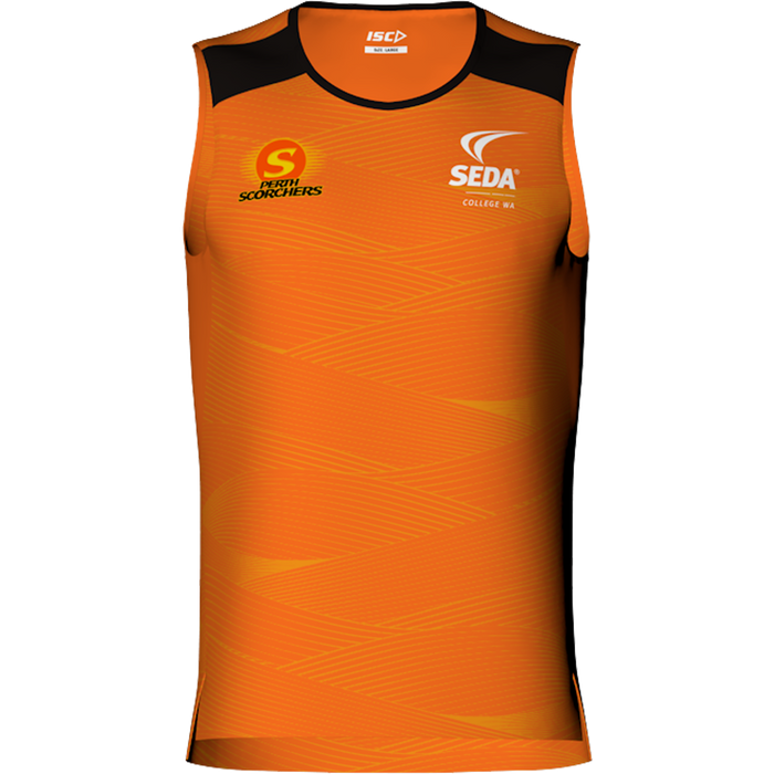 SEDA YR 11 TRAINING SINGLET MENS - CRICKET AUSTRALIA