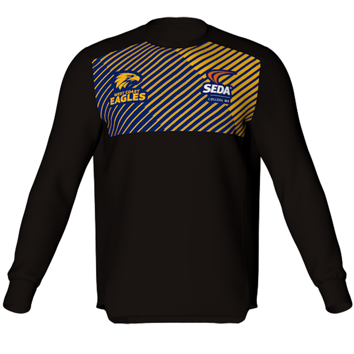 SEDA YR 11 SWEATER WOMENS - WEST COAST EAGLES