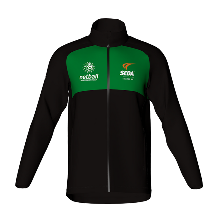 SEDA YR 11 WET WEATHER JACKET WOMENS - NETBALL WA