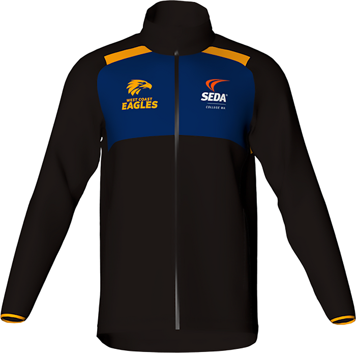 SEDA YR 12 WET WEATHER JACKET WOMENS - WEST COAST EAGLES