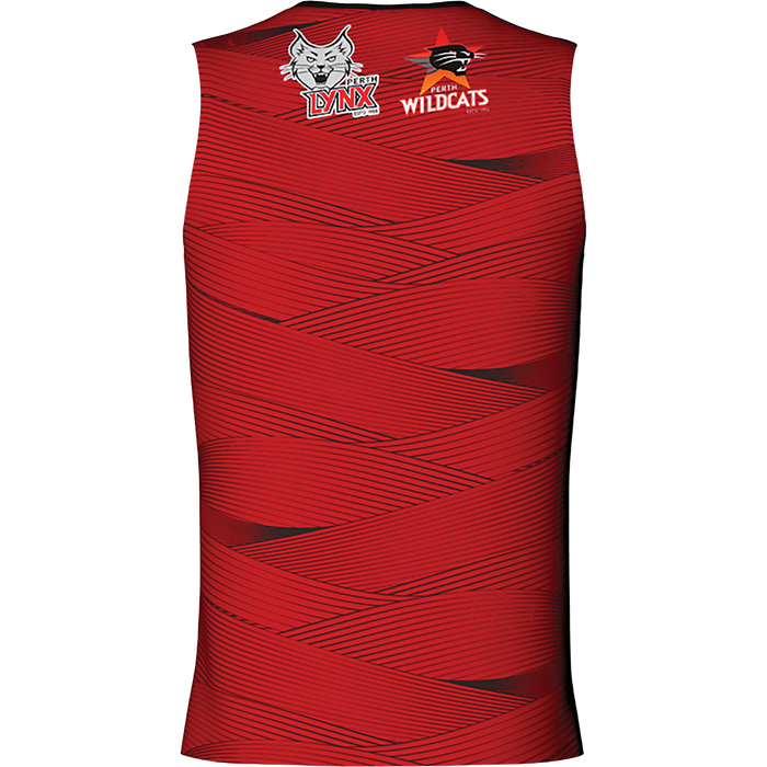 SEDA YR 12 TRAINING SINGLET MENS - BASKETBALL WA