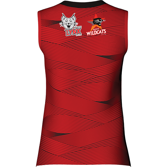 SEDA YR 12 TRAINING SINGLET WOMENS - BASKETBALL WA