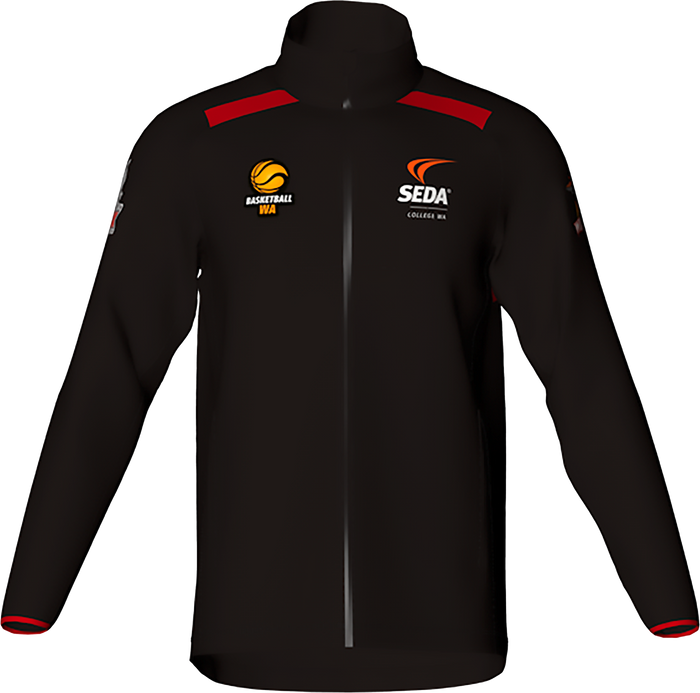 SEDA YR 12 WET WEATHER JACKET MENS - BASKETBALL WA