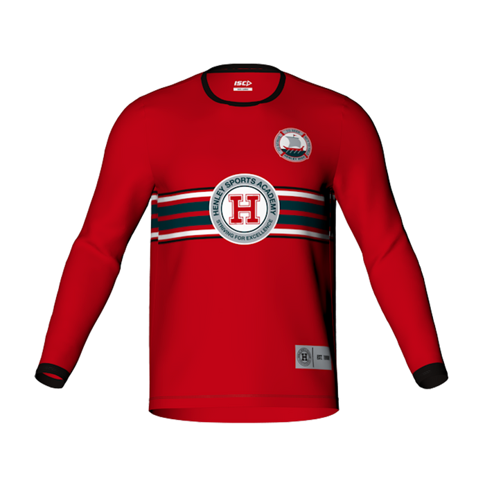 Henley HS LS Warm Up T-Shirt Womens