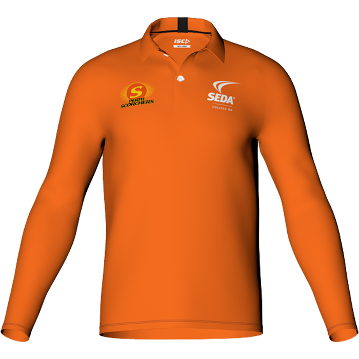 SEDA YR 11 LS POLO MENS - CRICKET AUSTRALIA