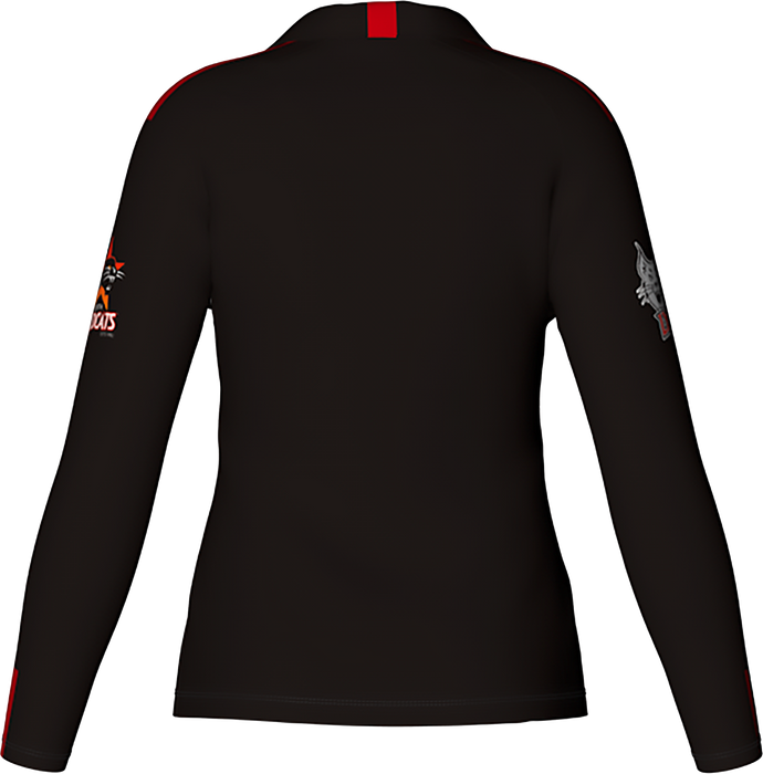 SEDA YR 12 Long Sleeve Polo Womens - BASKETBALL WA