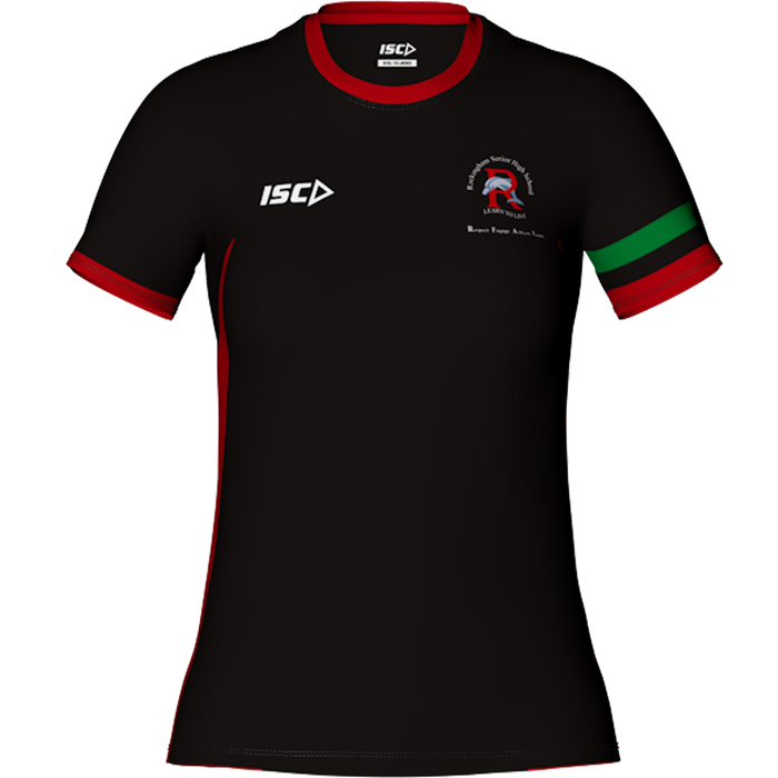Rockingham SHS Training Tee Green Womens