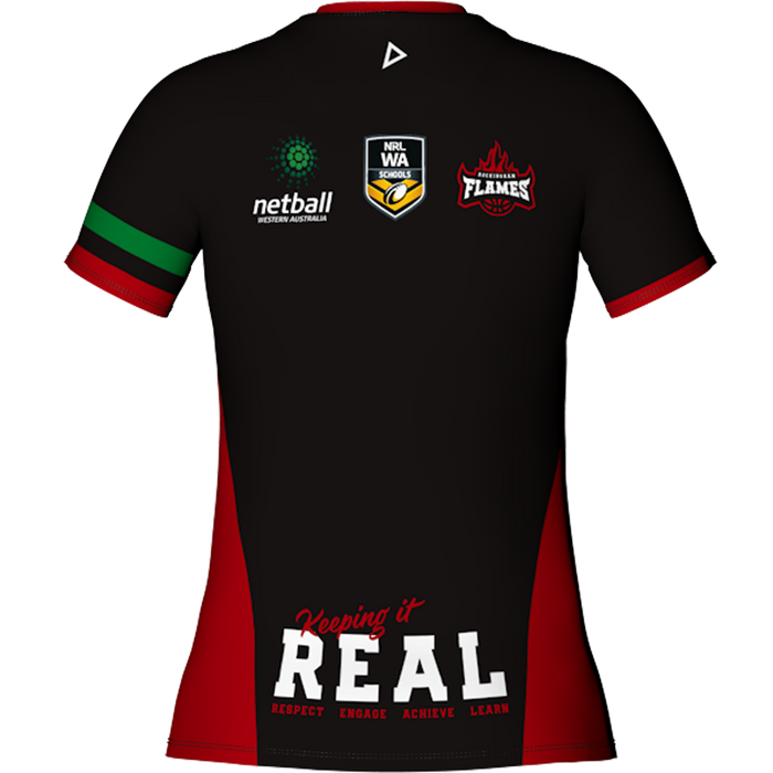 Rockingham SHS Training Tee Green Womens