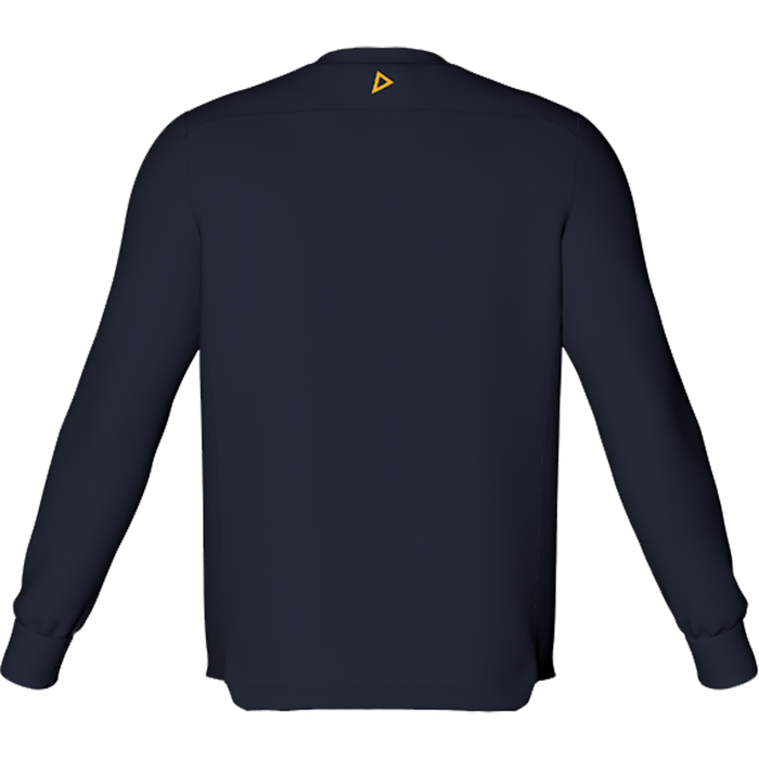 crew neck sweater womens back