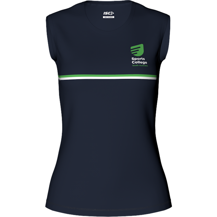 Sports College SA Training Singlet Womens - Netball