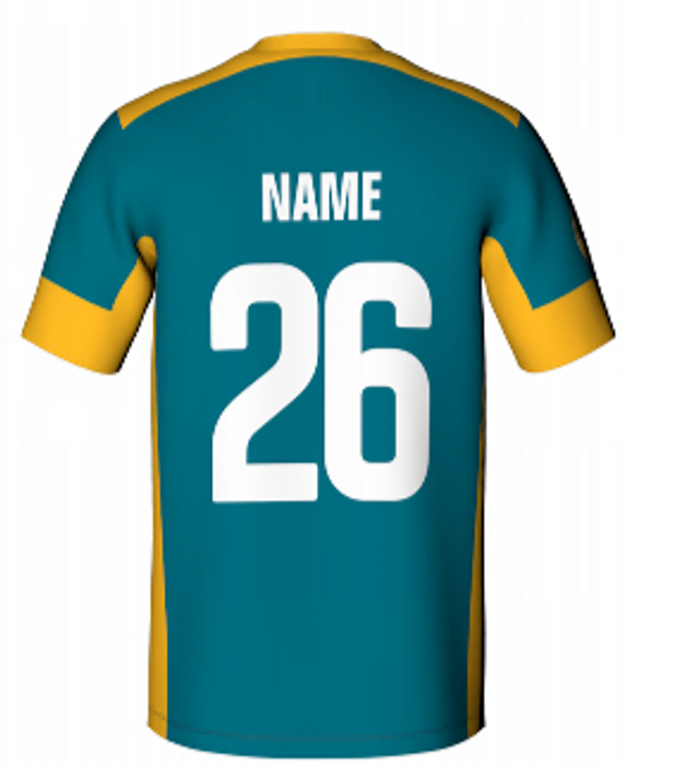 Aldinga SC Juniors Away T-Shirt Mens - Aqua