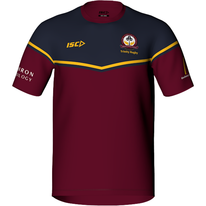 Trinity College Rugby Performance Training T-Shirt Adults