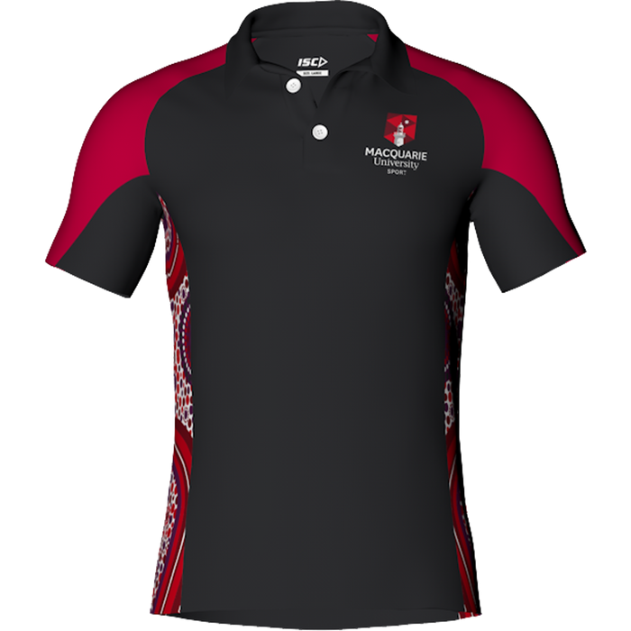 Macquarie University Badminton Polo Mens