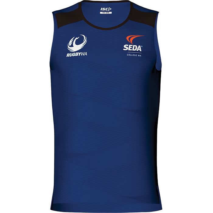SEDA YR 12 TRAINING SINGLET MENS - RUGBY