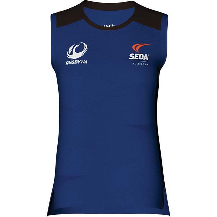 SEDA YR 12 TRAINING SINGLET WOMENS - RUGBY