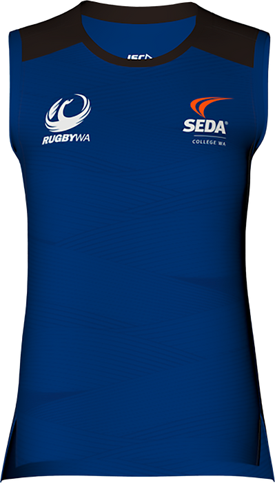 SEDA YR 11 TRAINING SINGLET WOMENS - RUGBY
