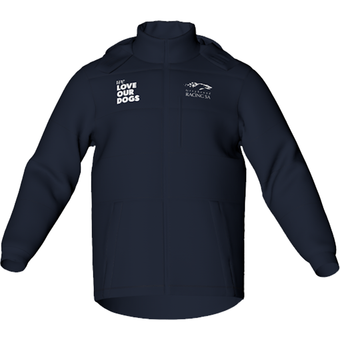 Greyhound Racing Padded Jacket Mens - U18
