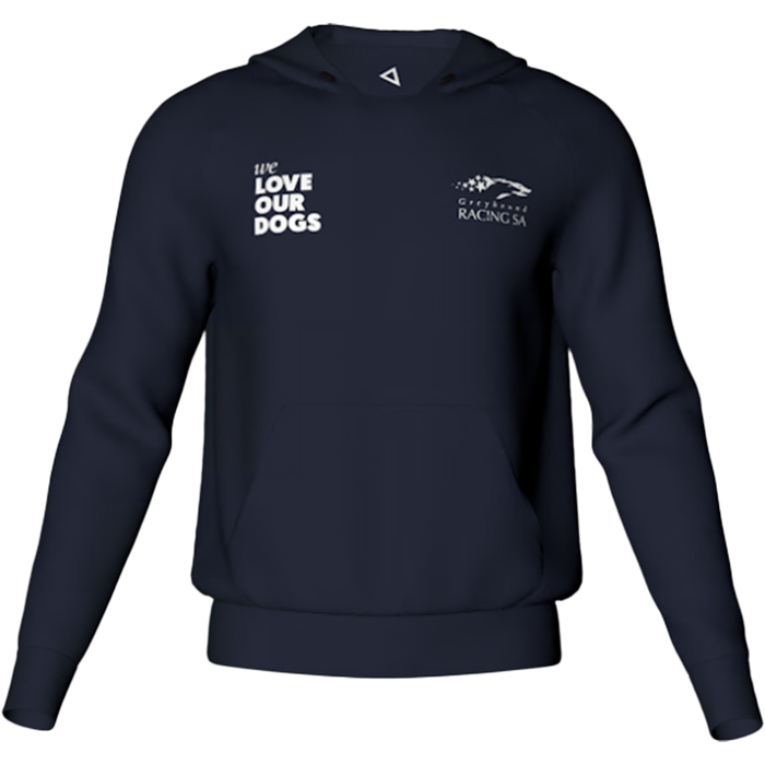 Greyhound Racing Performance Hoodie Adult